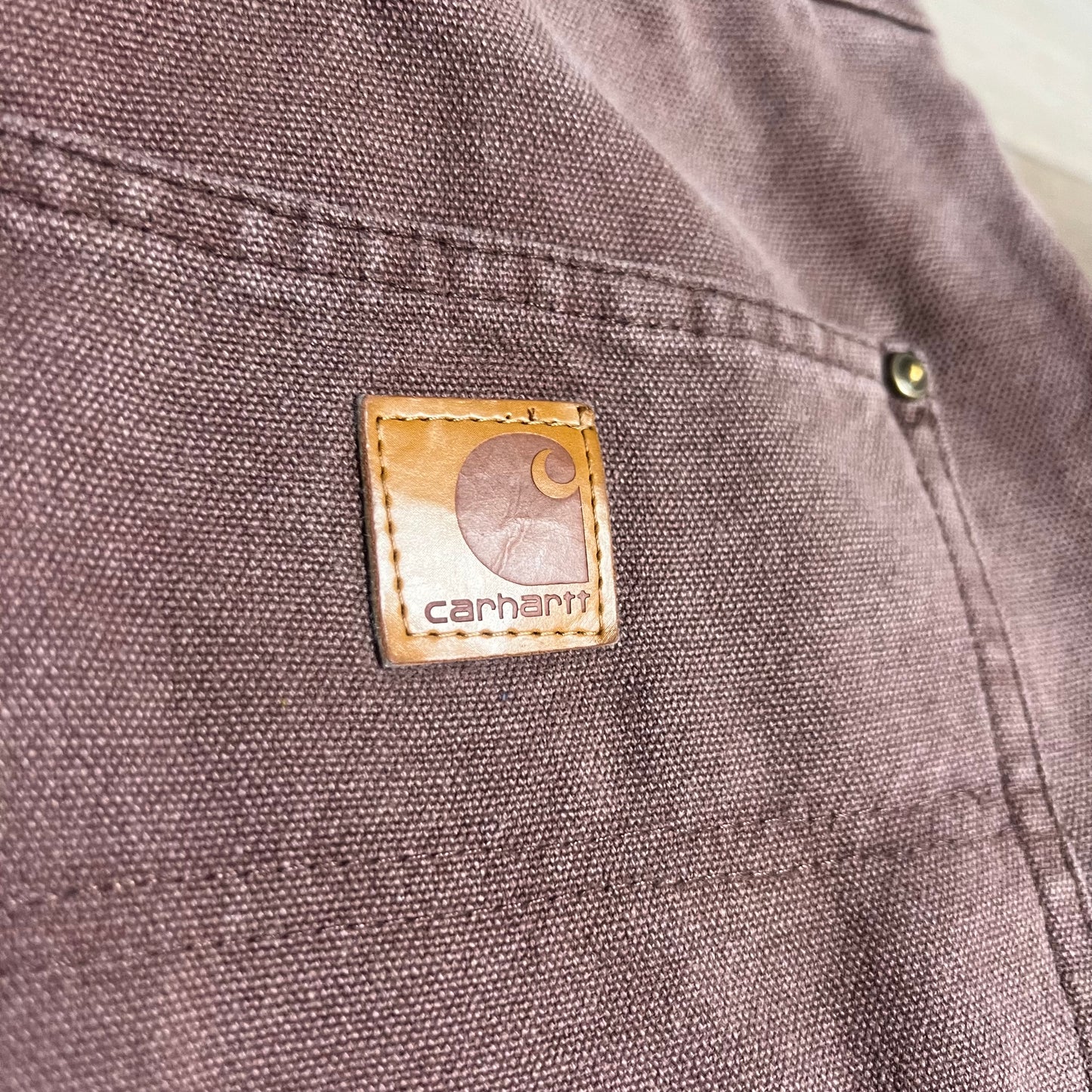 (34x32) RARE DOUBLE KNEE CARHARTT PANTS