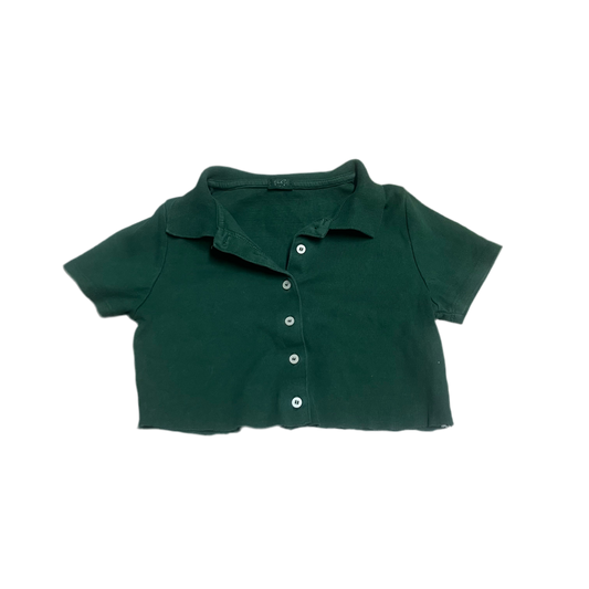 (S) VINTAGE BUTTON UP - WOMENS